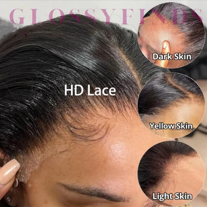 Da Bob Human Hair HD Lace Glueless Wig