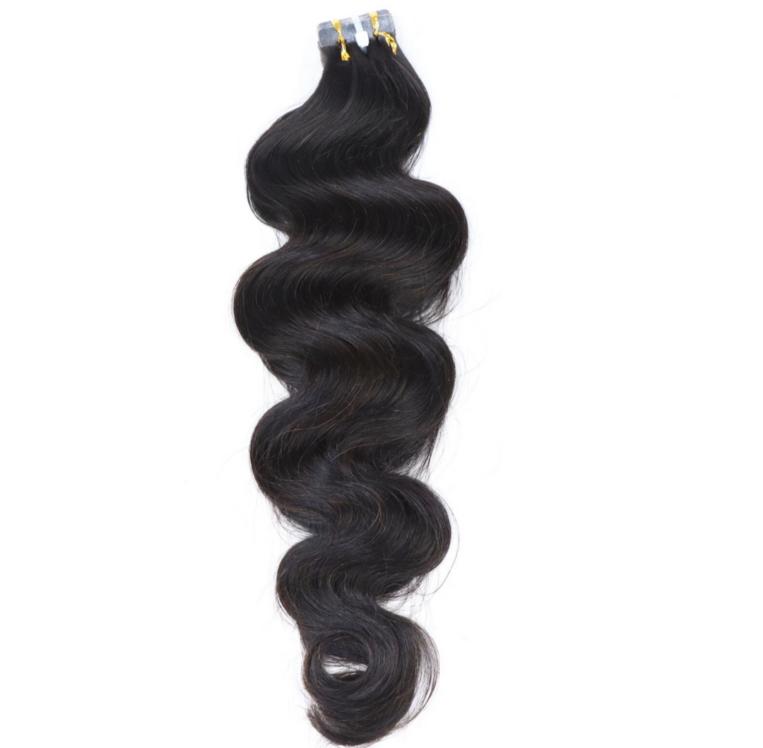 Cambodian Tape-In Hair Extensions  - Vixen Wave - GLOSSYFINDS