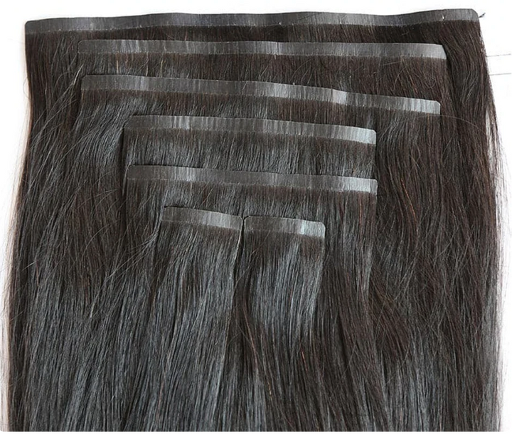 Seamless Invisible Silky Straight Clip In Extensions (7pcs) - Glossyfinds