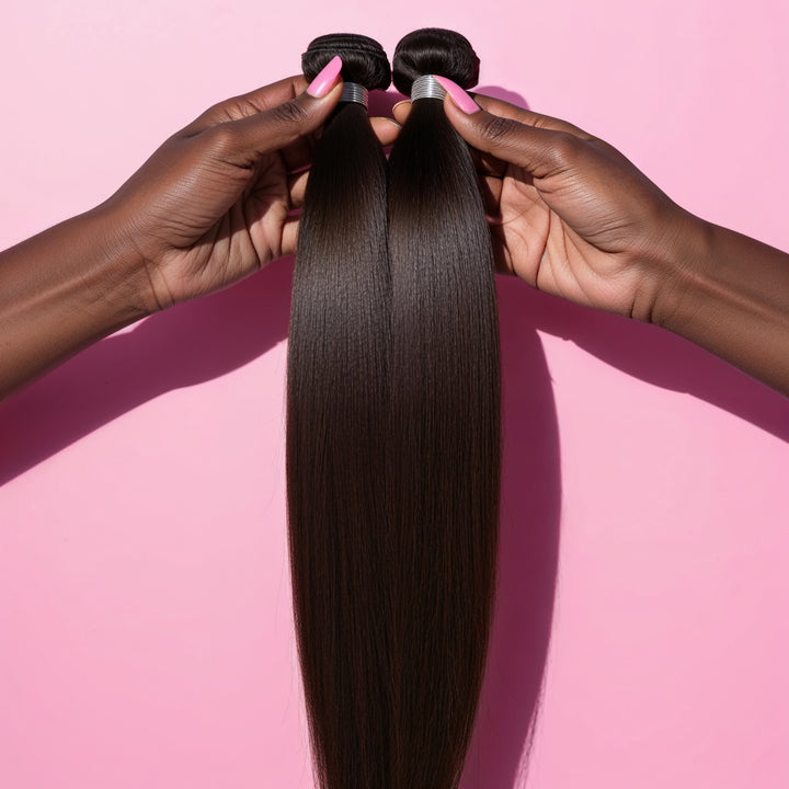 GLOSSY REMY™ Silky Straight Weft