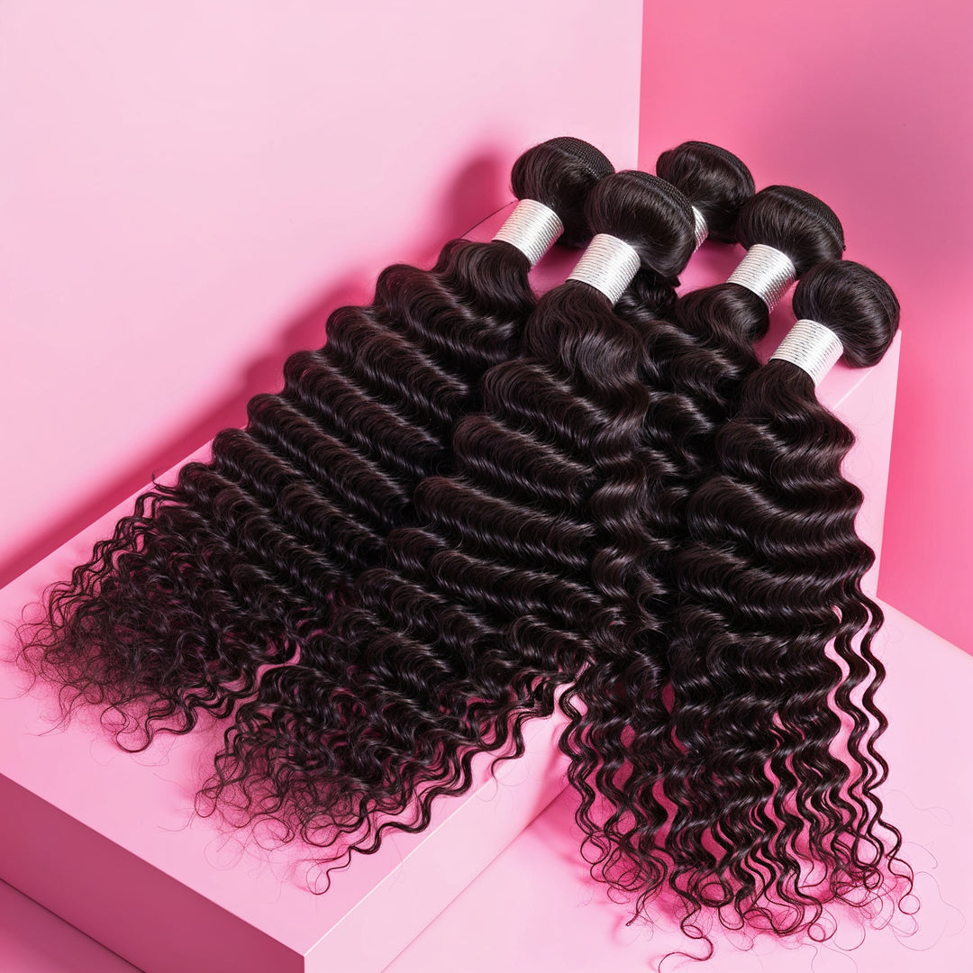 GLOSSY REMY™ Kinky Curly Weft