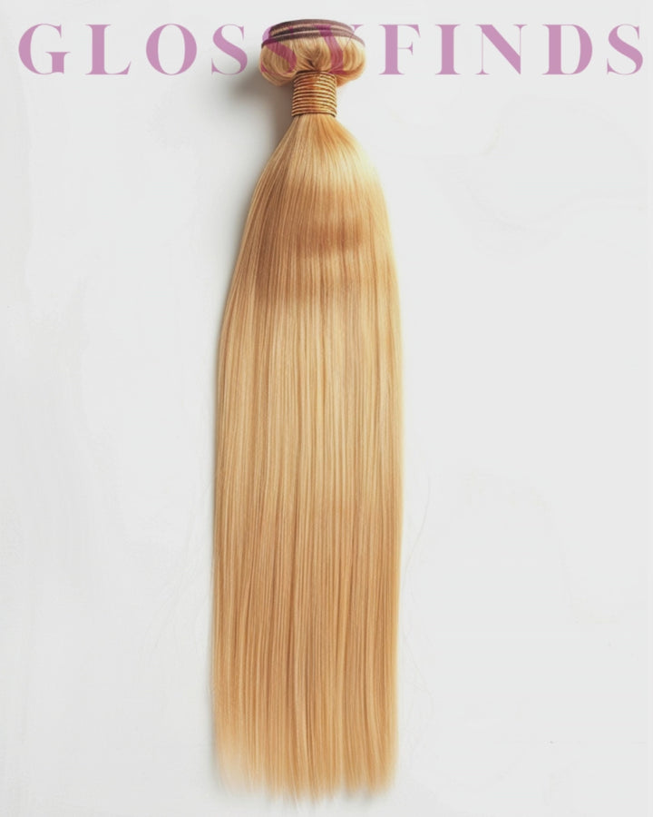 Raw Cambodian Silky Straight Blonde Hair Extensions